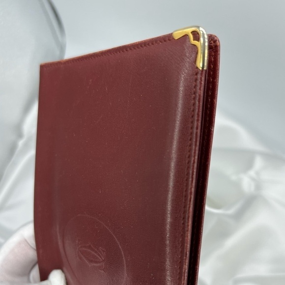 CARTIER Leather Bifold Long Wallet - Picture 4 of 7